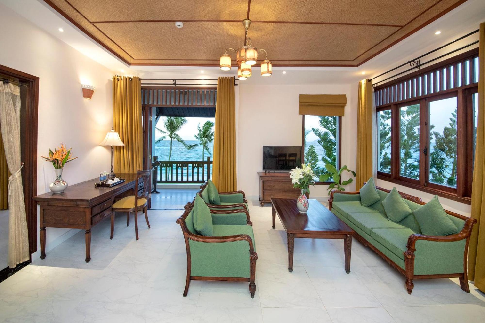 Palm Garden Beach Resort & Spa Χόι Αν Εξωτερικό φωτογραφία Living room